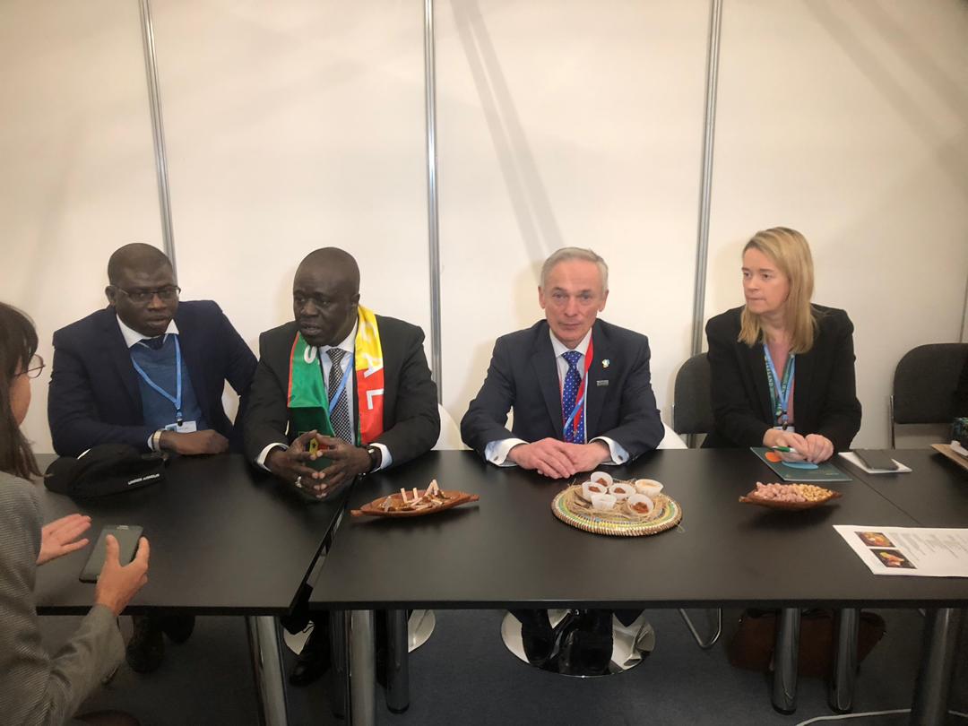 PHOTOS- Mame Thierno Dieng, le ministre de l'Environnement au Cop24 PHOTOS- Mame Thierno Dieng, le ministre de l'Environnement au Cop24