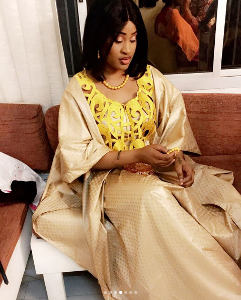 PHOTOS - Sagnsé en mode vendredi: La belle Esther Ndiaye toute en charme !