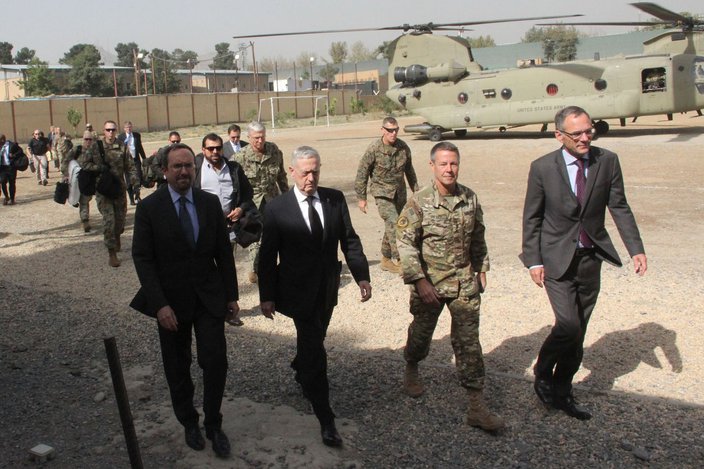 Le secrétaire à la Défense américain Jim Mattis Photo prise par: afp.com/Thomas WATKINS