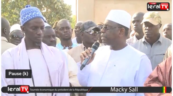 Vidéo - Macky Sall promet de changer le vécu des habitants de Kab Guèye 
