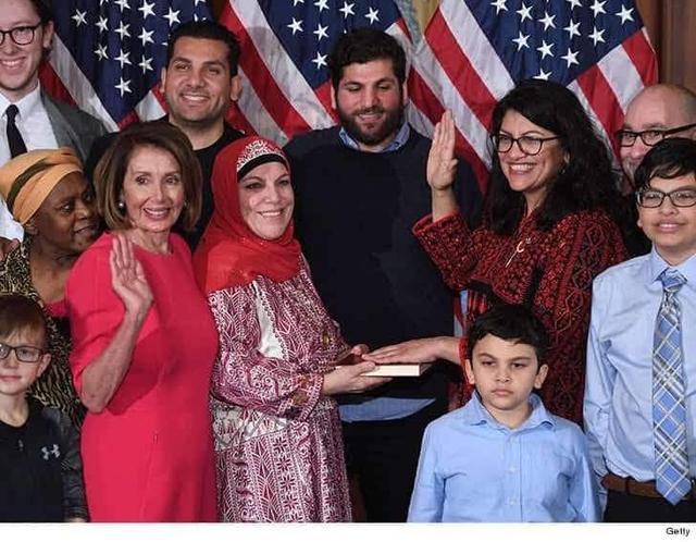 This really happened. I am U.S. Congresswoman. Not bad for a girl from southwest Detroit who didn't speak English, daughter of Palestinian immigrants. #13thDistrictStrong: You helped change Congress forever. Now, let's get to work to change our neighborhoods. #rootedincommunity