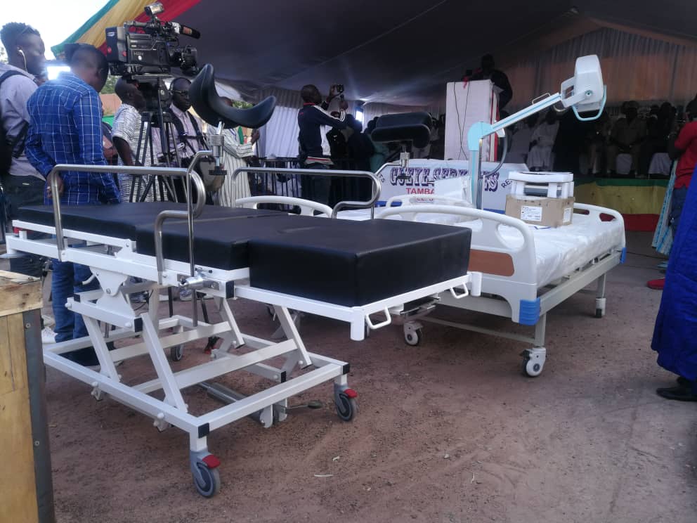 Photos : Dons de matériels médicaux à l’hôpital régional de Tambacounda par Sidiki Kaba