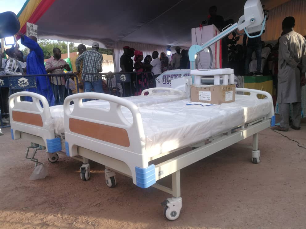 Photos : Dons de matériels médicaux à l’hôpital régional de Tambacounda par Sidiki Kaba