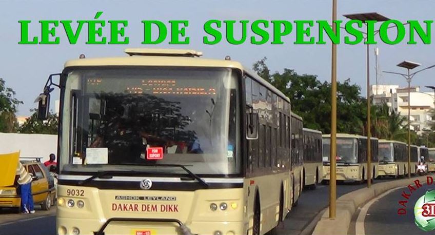 Transport urbain : Dakar Dem  Dikk reprend son service