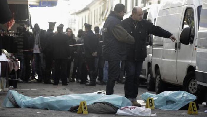 Italie : un Sénégalais de 54 ans assommé avec un objet contondant, puis abattu d’une balle à l’abdomen