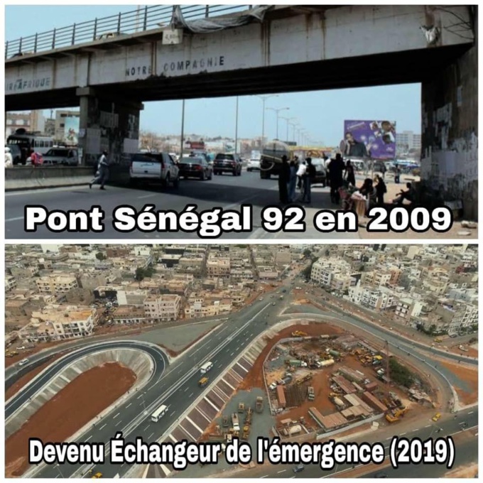 Trois images qui résument le progrès du Sénégal sous Macky Sall