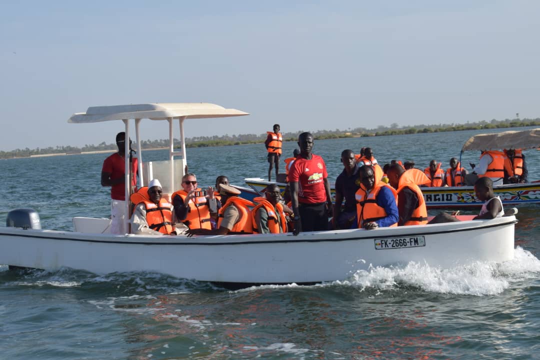 Pose de la première pierre du quai de pêche de Ndangane Sambou :   Les pêcheurs vont bénéficier d’une infrastructure d’un coût de 326 000 000 FCFA.
