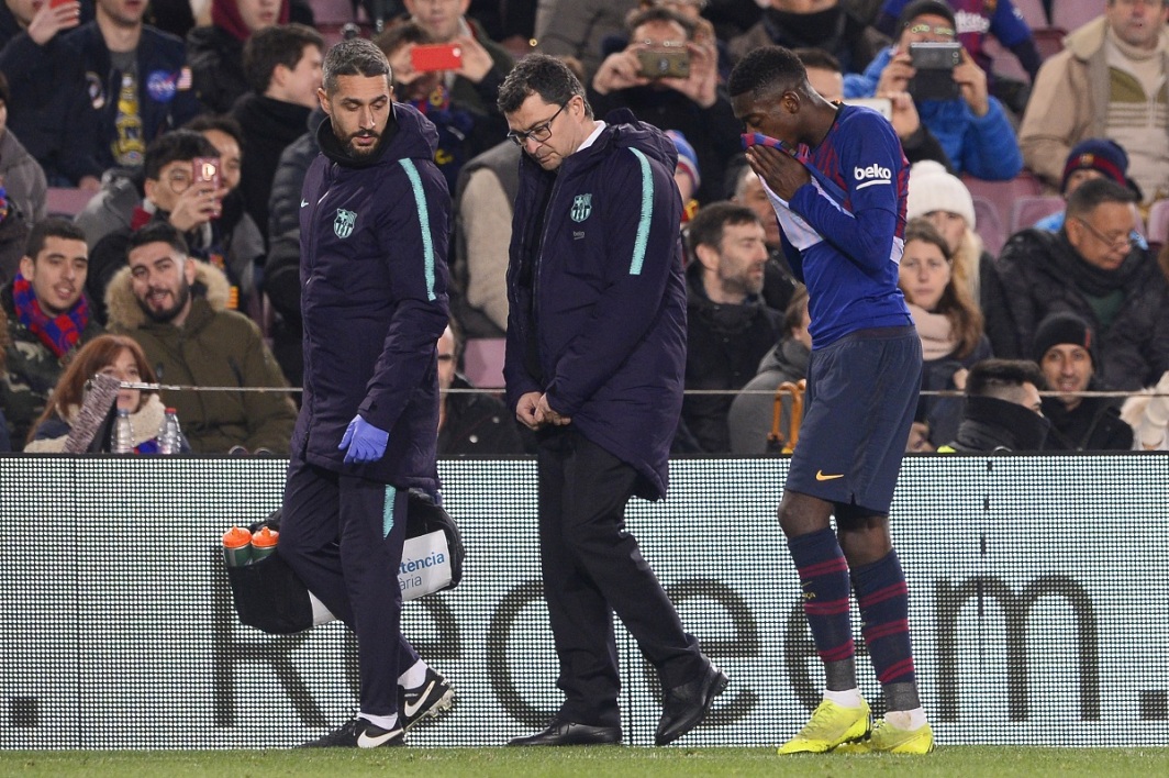 FC Barcelona : La durée de l’absence de Dembélé connue