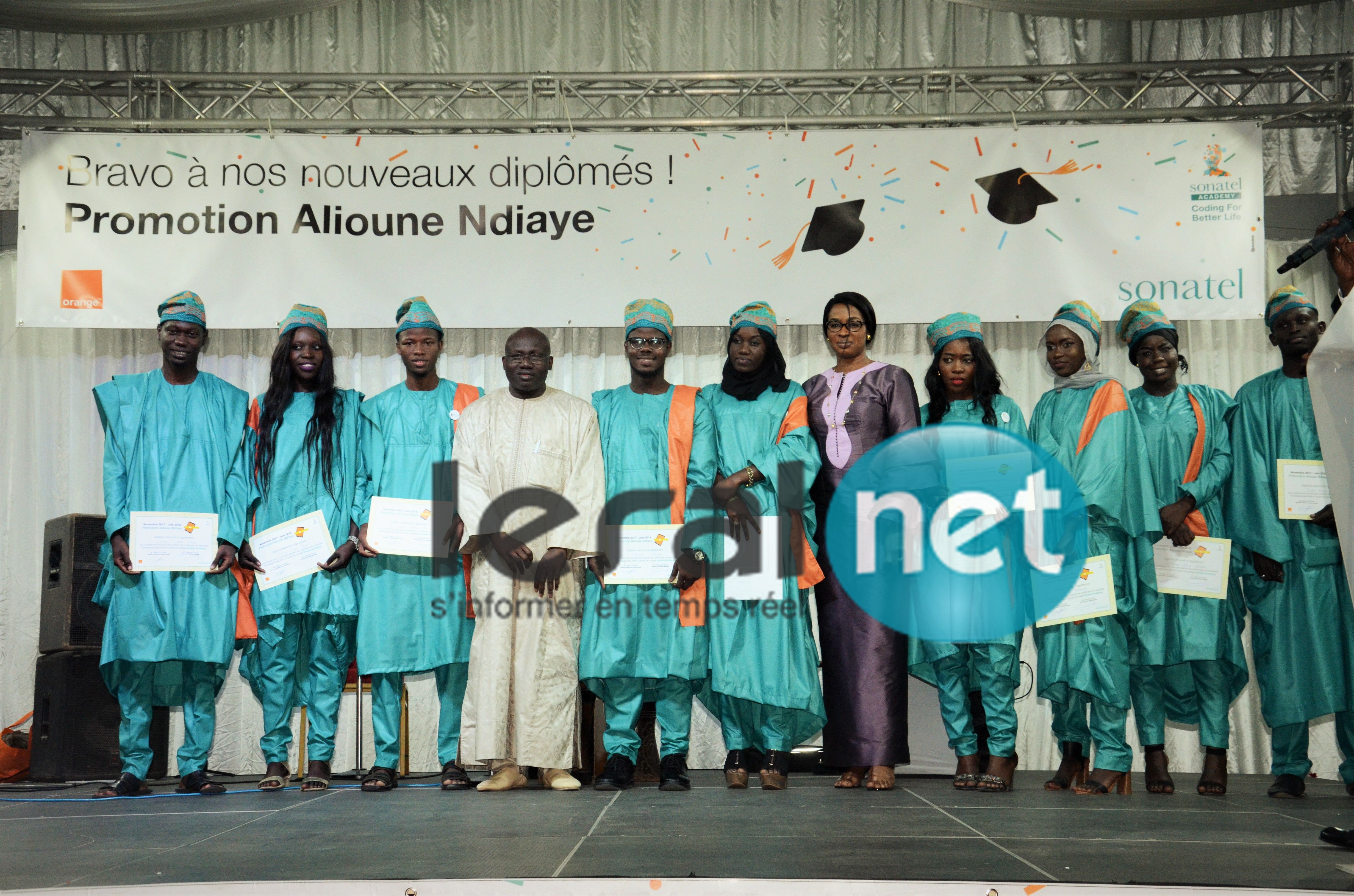 Photos : Sonatel Academy célèbre sa première promotion de diplômés en développement web