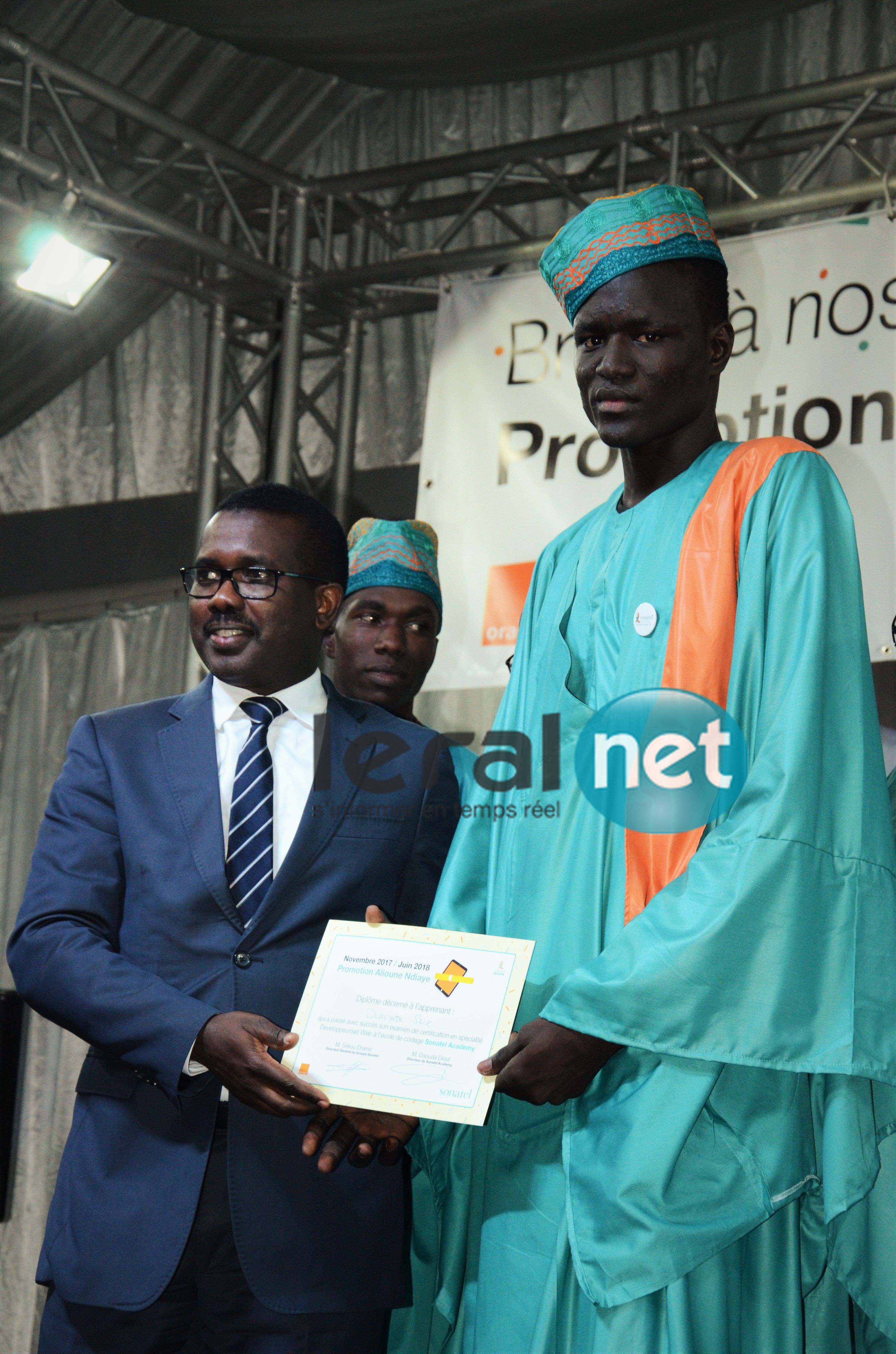 Photos : Sonatel Academy célèbre sa première promotion de diplômés en développement web
