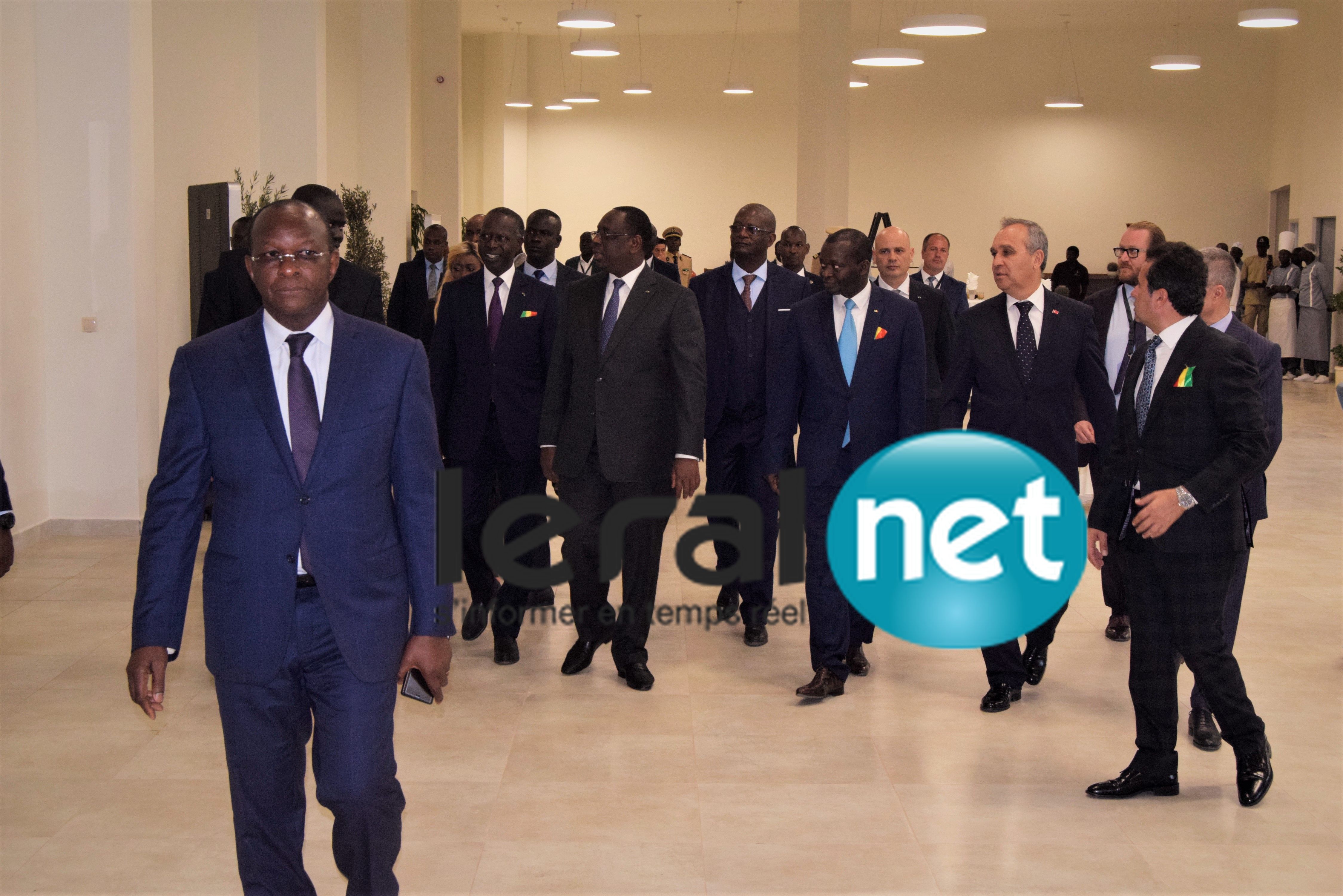 Inauguration du marché d'intérêt national de Diamniadio et de la gare des gros porteurs par le Chef de l'Etat Macky Sall