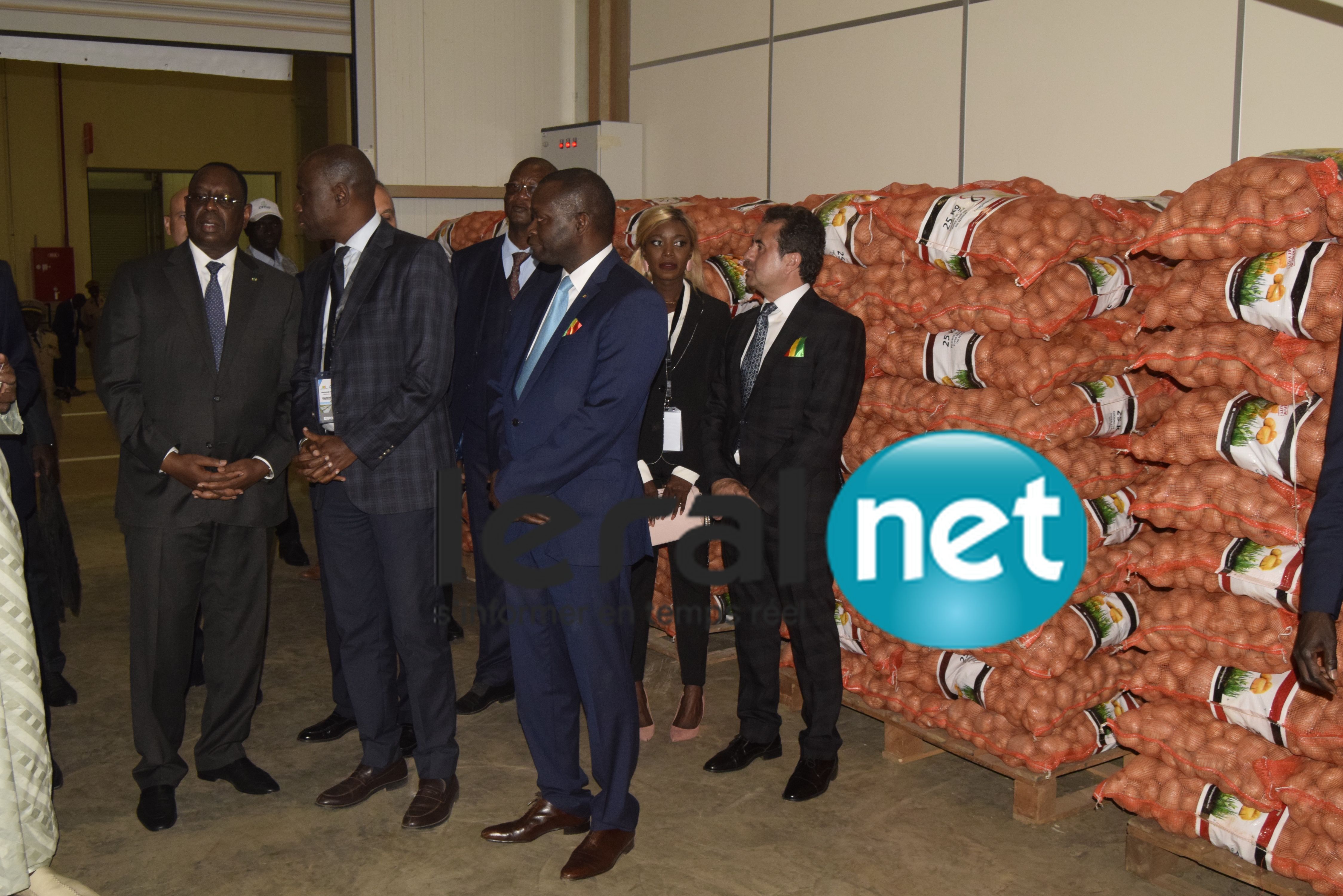 Inauguration du marché d'intérêt national de Diamniadio et de la gare des gros porteurs par le Chef de l'Etat Macky Sall