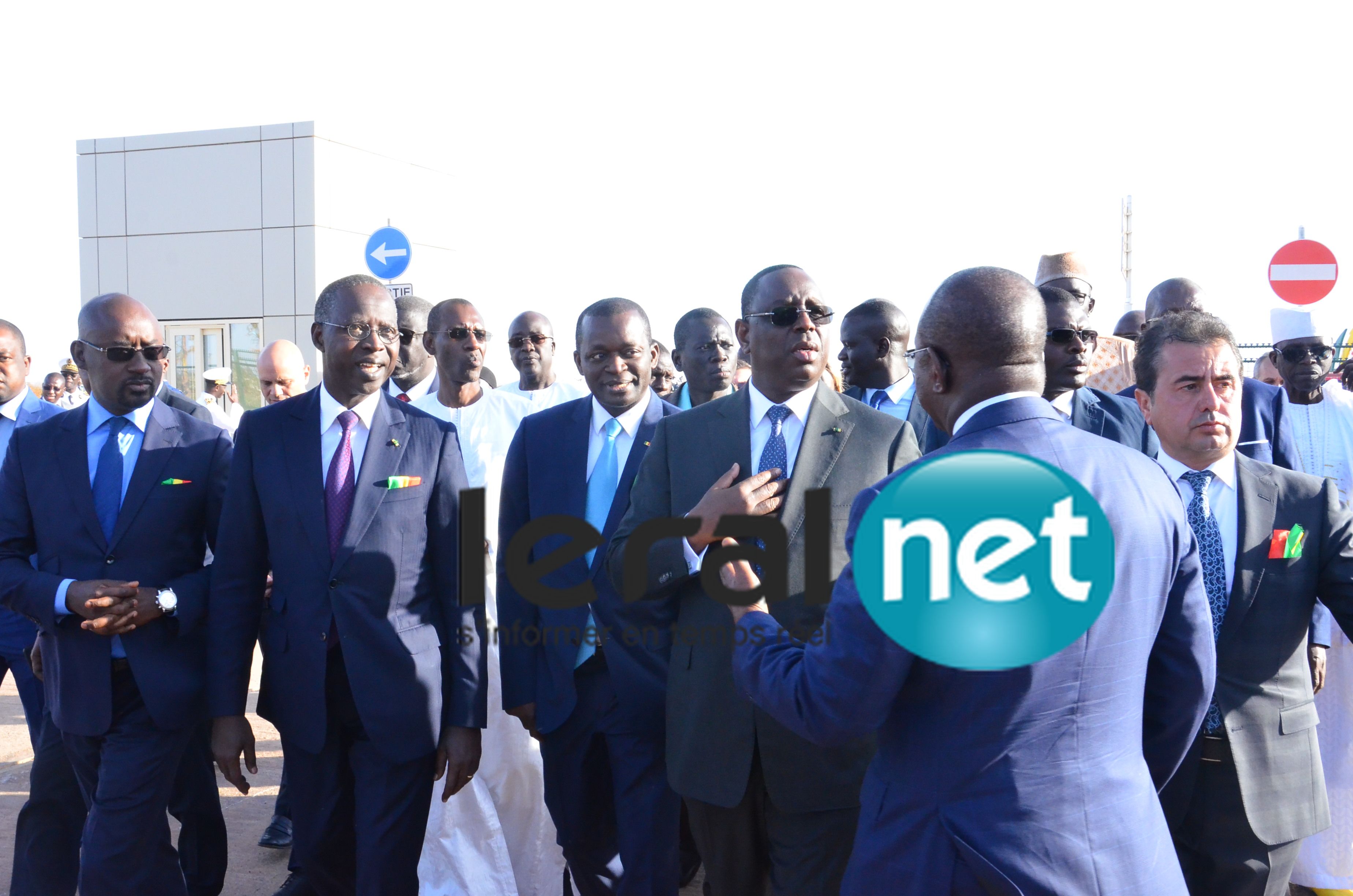 Inauguration du marché d'intérêt national de Diamniadio et de la gare des gros porteurs par le Chef de l'Etat Macky Sall