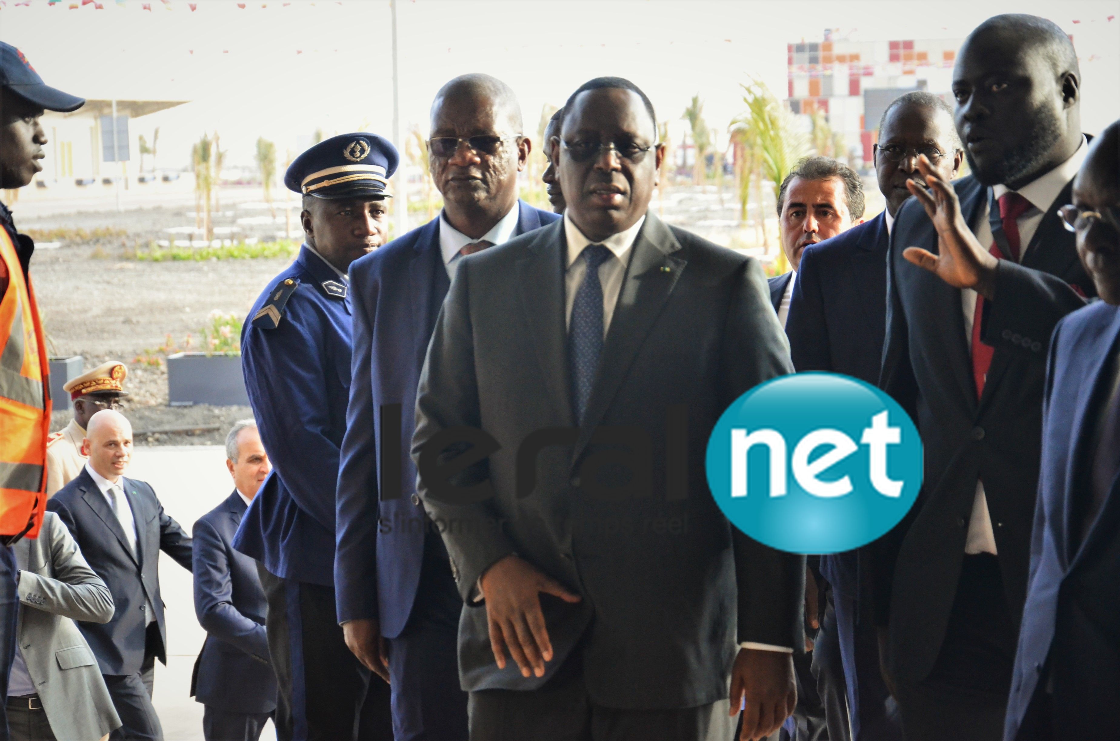 Inauguration du marché d'intérêt national de Diamniadio et de la gare des gros porteurs par le Chef de l'Etat Macky Sall