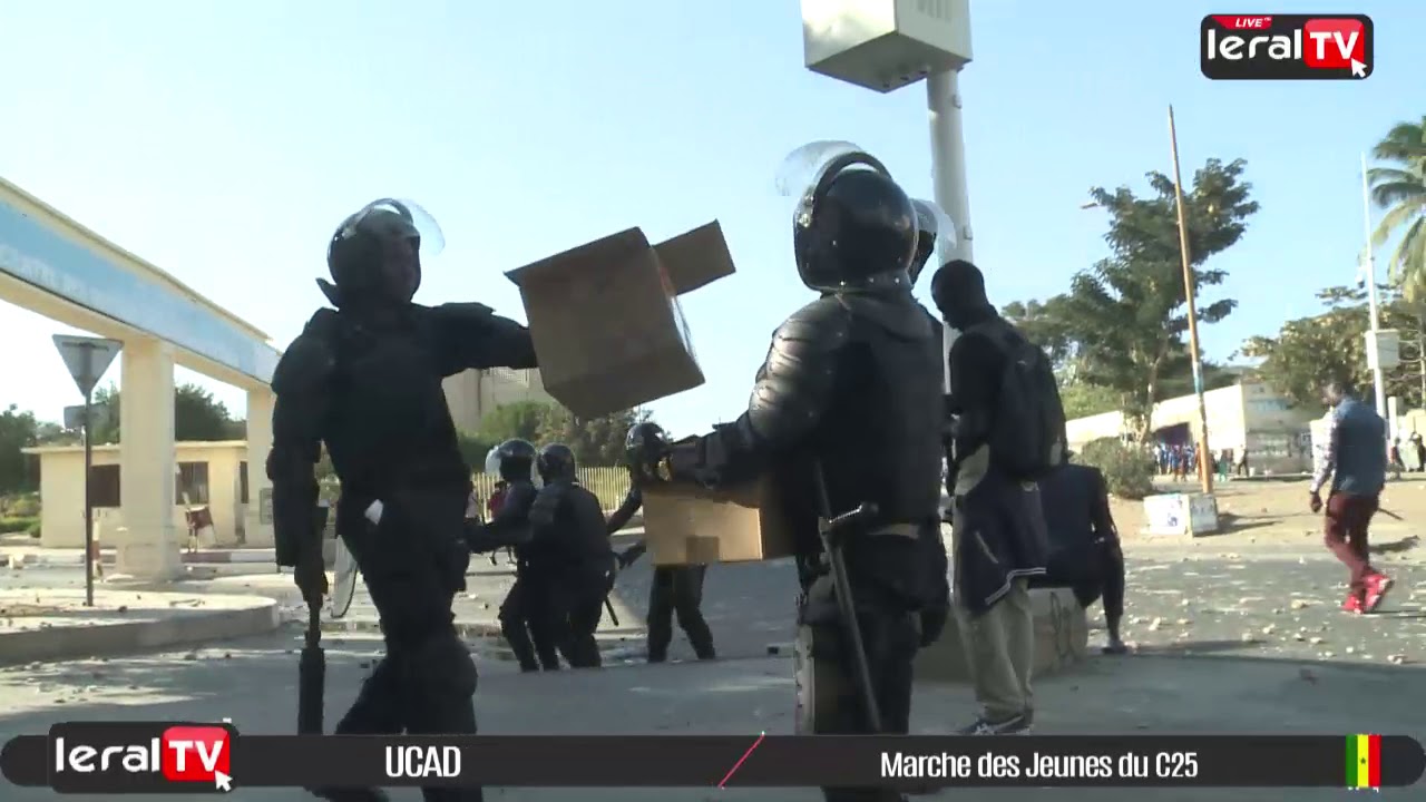 Vidéo: Retour sur la marche interdite des jeunes du C25 à L'UCAD