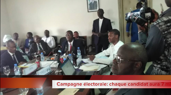 Campagne électorale: 7 minutes par jour à la RTS pour chaque candidat...Madické Niang ouvre, Ousmane Sonko ferme