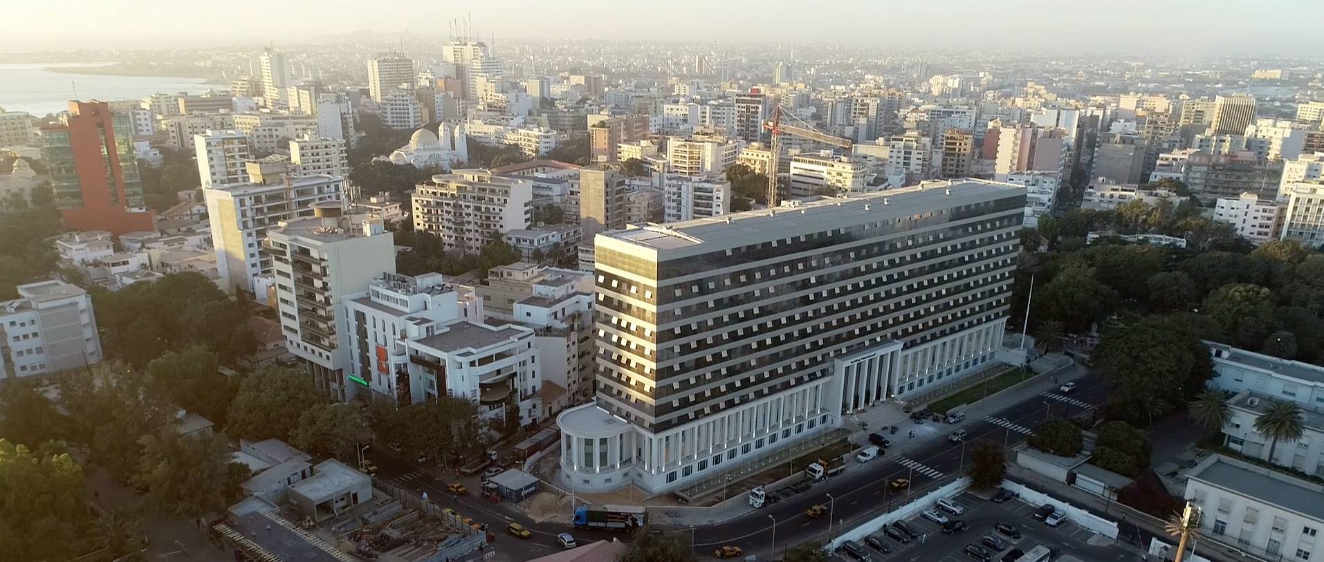 L'inauguration du Building Administratif Mamadou Dia