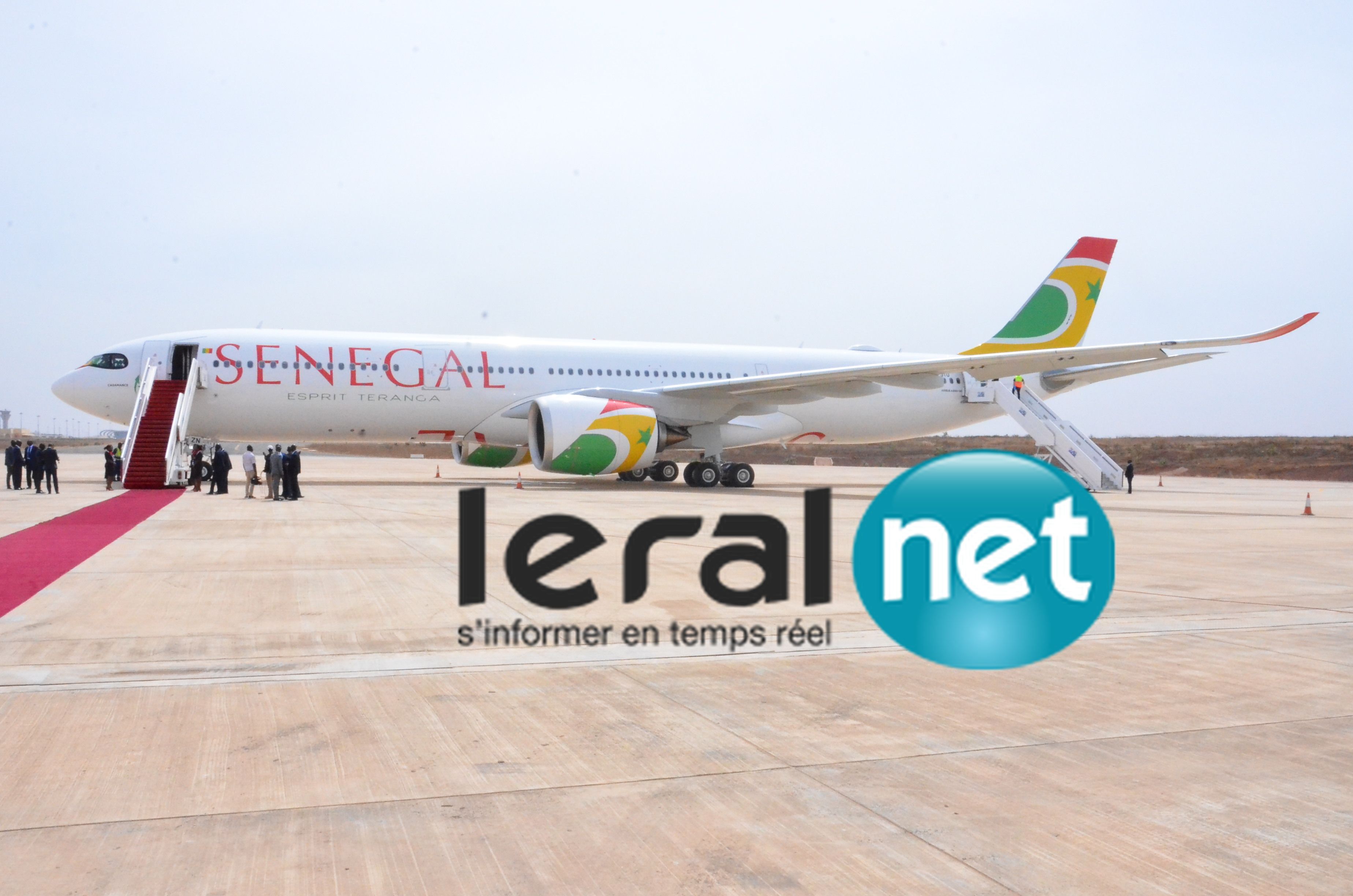 Les images de l'inauguration de l'Airbus A330-900 Neo à l'AIBD