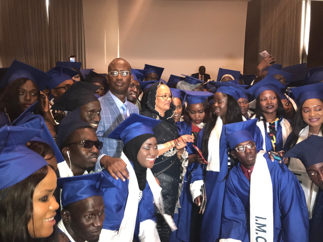 ALLOCUTION A L'OCCASION DE LA CEREMONIE DE REMISE DE DIPLOMES DE L'INSTITUT DE MANAGEMENT ET DE COMMUNICATION (IMC).