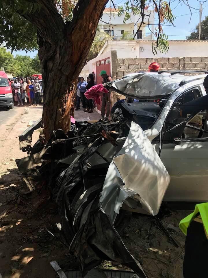 Les images de l'accident qui a fait six morts et 3 blessés à Amitié (âmes sembles s’abstenir)