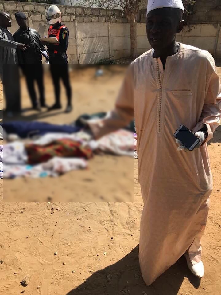 Les images de l'accident qui a fait six morts et 3 blessés à Amitié (âmes sembles s’abstenir)