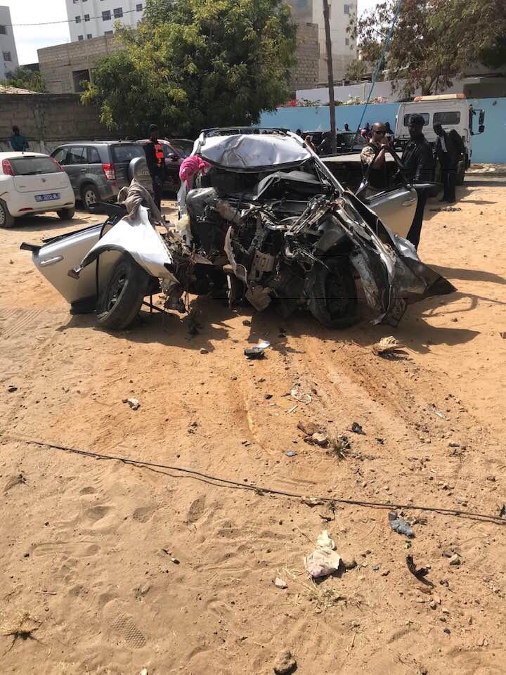 Les images de l'accident qui a fait six morts et 3 blessés à Amitié (âmes sembles s’abstenir)