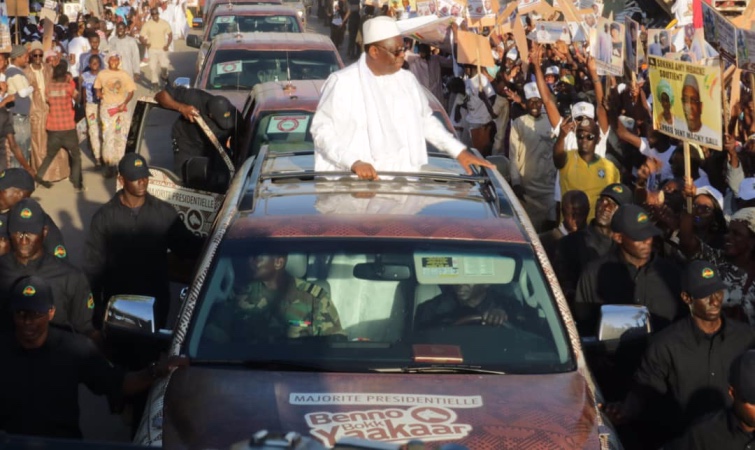 Présidentielle 2019- Kébémer: Macky Sall s'engage à rénover la ville d'Abdoulaye Wade