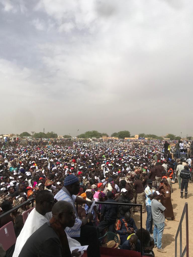 Photos : les images de l'accueil de Macky Sall à Richard-Toll