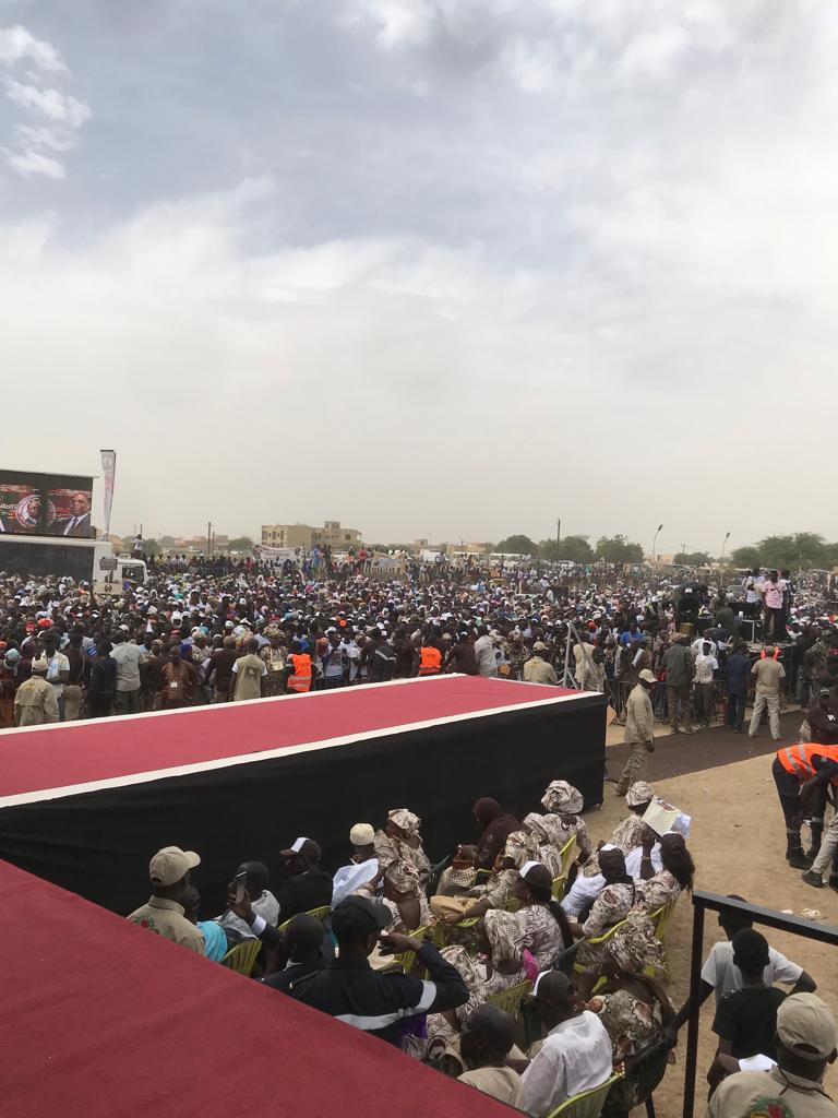 Photos : les images de l'accueil de Macky Sall à Richard-Toll