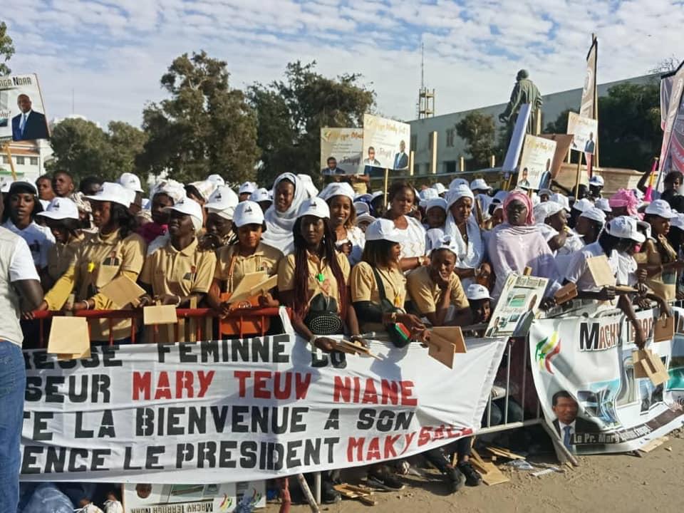 Macky Sall à Saint-Louis: La forte mobilisation de Mary Teuw Niane en images