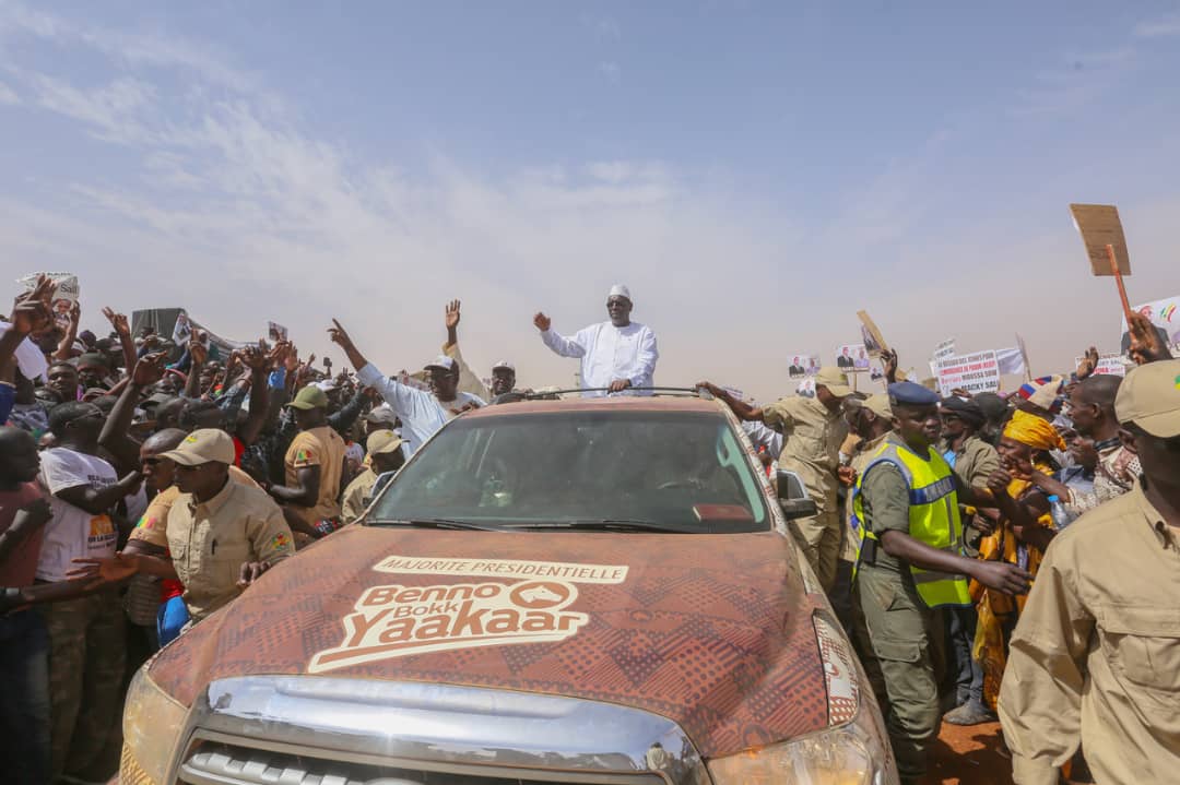 Moussa Sow grand artisan de l’accueil populaire de Macky Sall à Madina Ndiathbé dans le Fouta