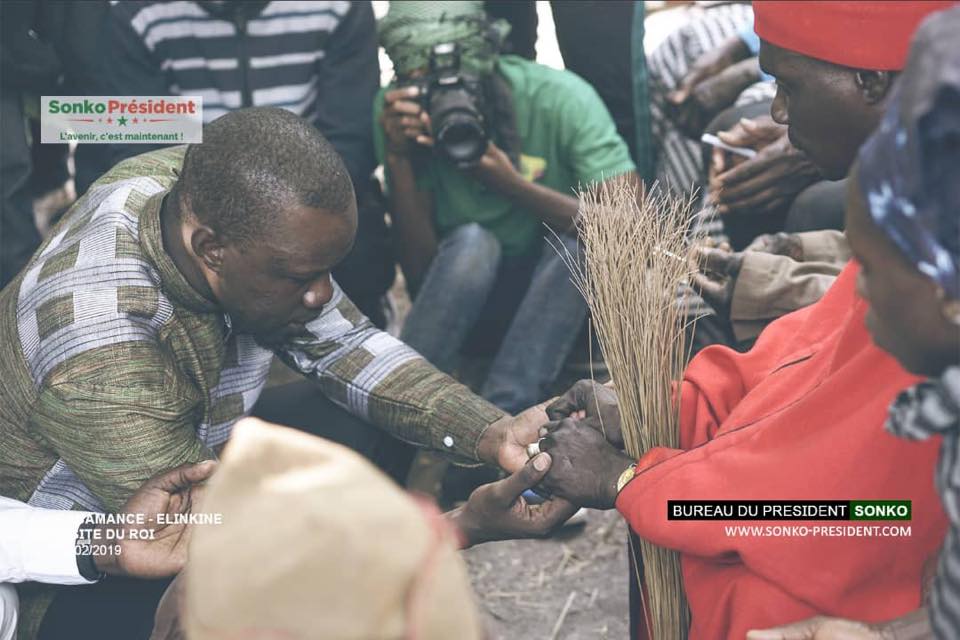 Photos : Le Roi d'Elinkine a reçu Ousmane Sonko 