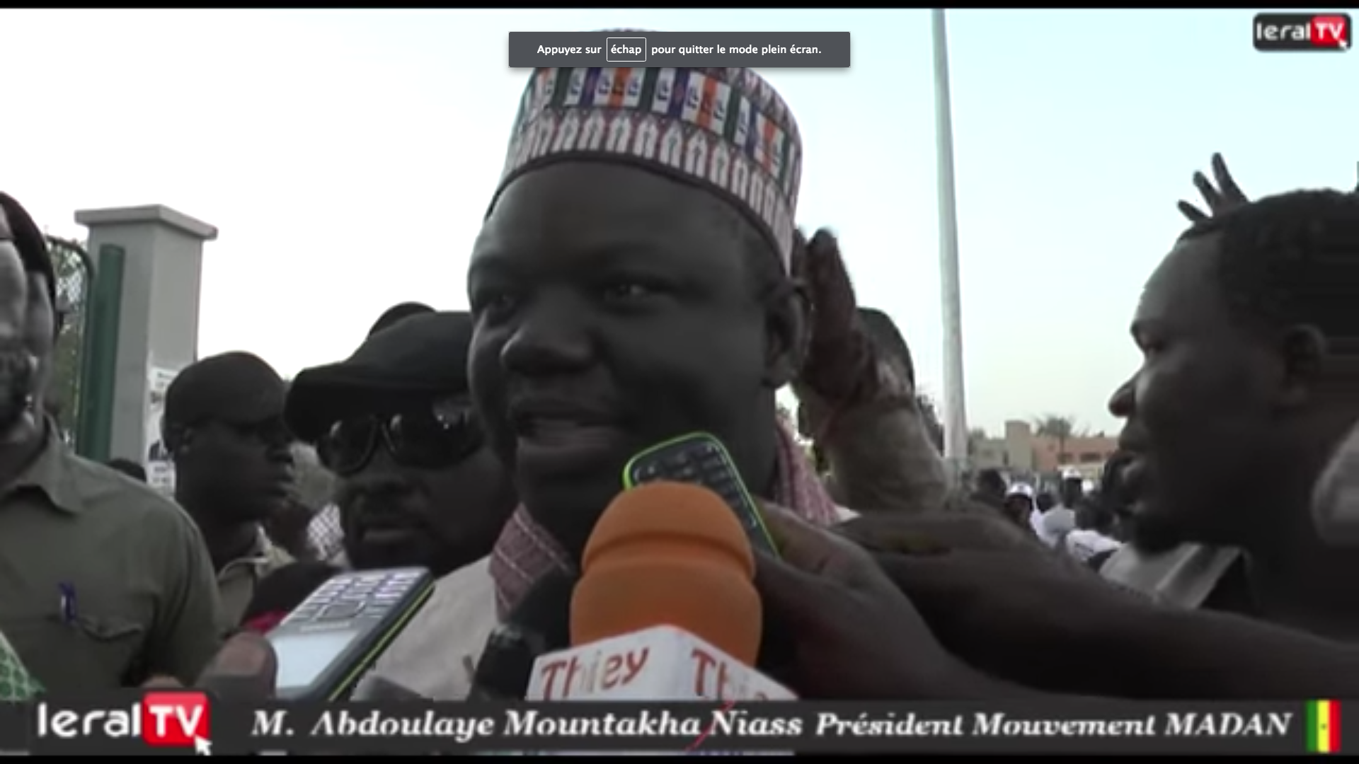 VIDEO - Abdoulaye Mountaga Niass prédit la victoire de ...