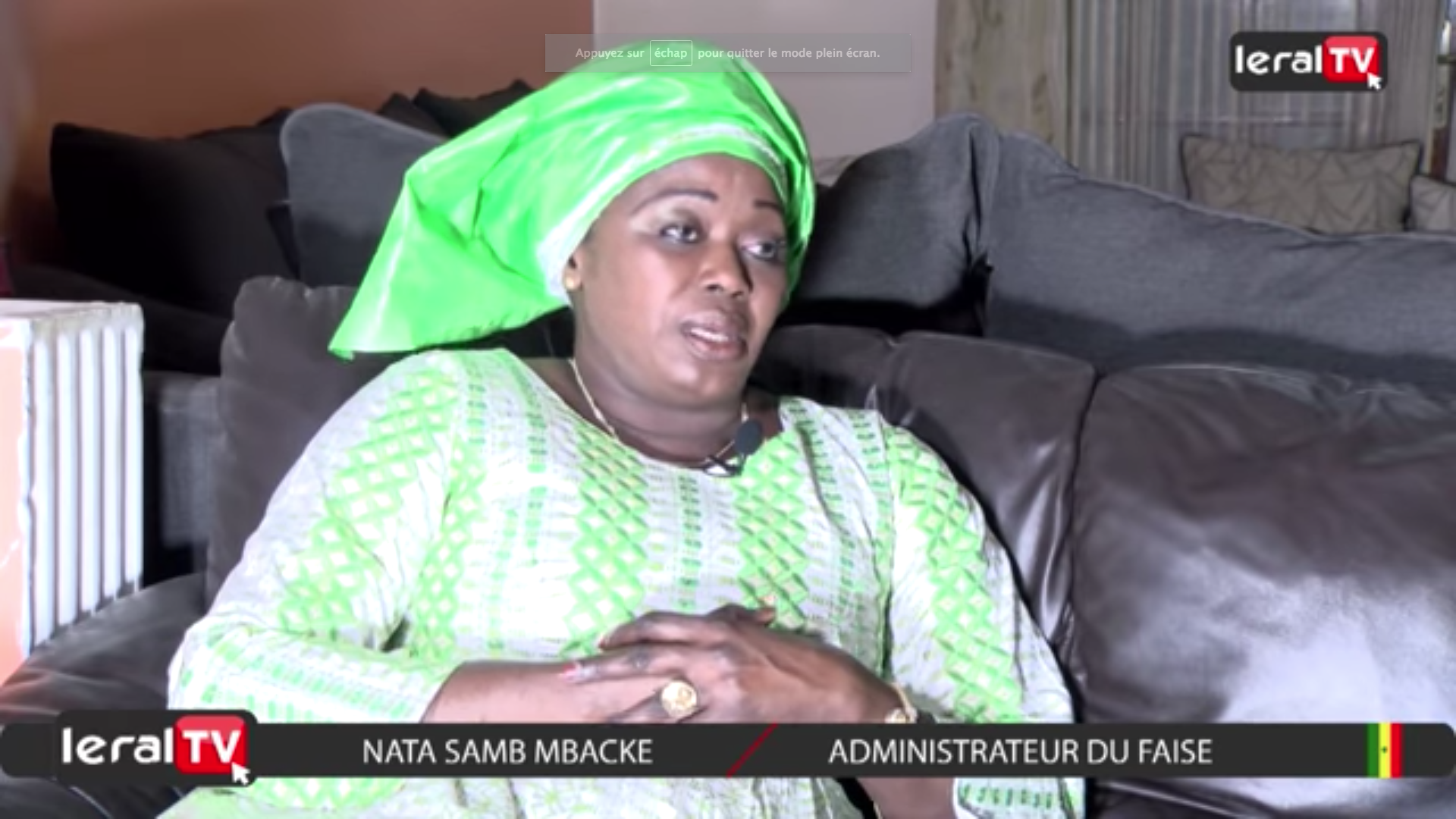VIDEO - Nata Samb Mbacké : "Avec Macky Sall, le FAISE est passé de 340 millions à 3 milliards 500"