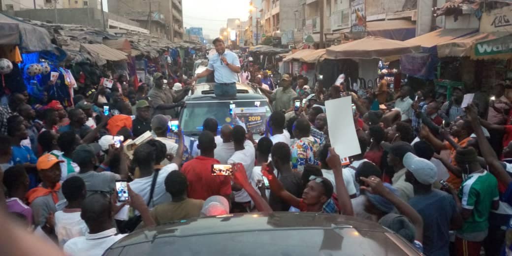 Photos : Caravane Gueum sa Bopp / Idy2019 dans la commune de Colobane Fass Gueule Tapée et à la Rue 11