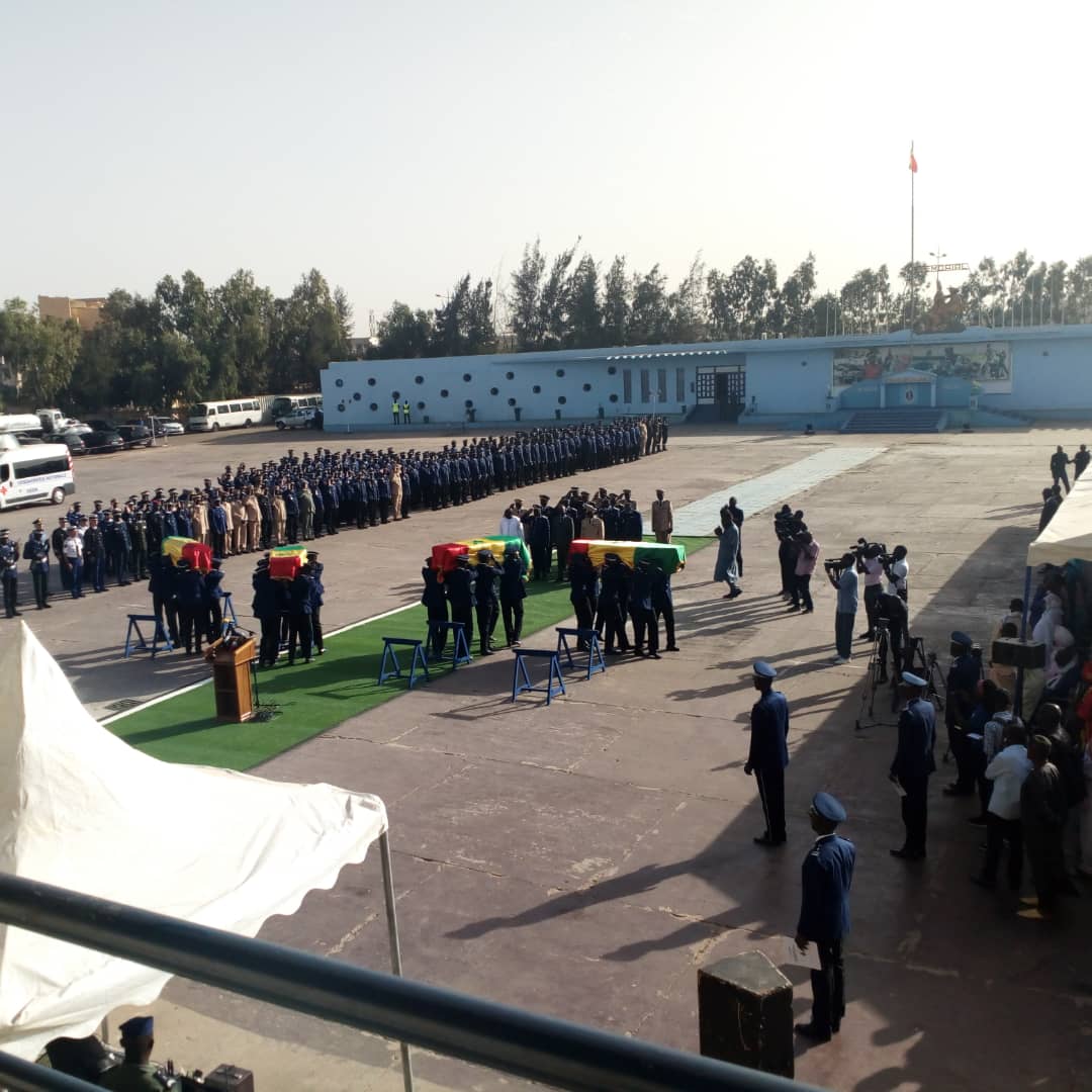 Dernier hommage de la Nation aux quatre gendarmes morts dans un accident