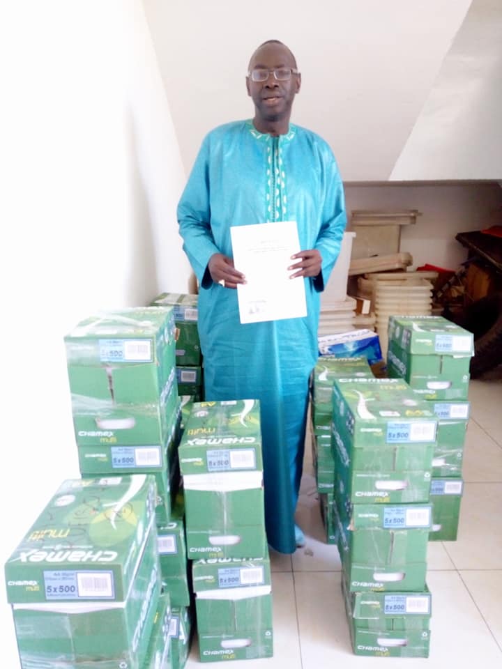 As Babacar Gueye, le mandataire de Rewmi.