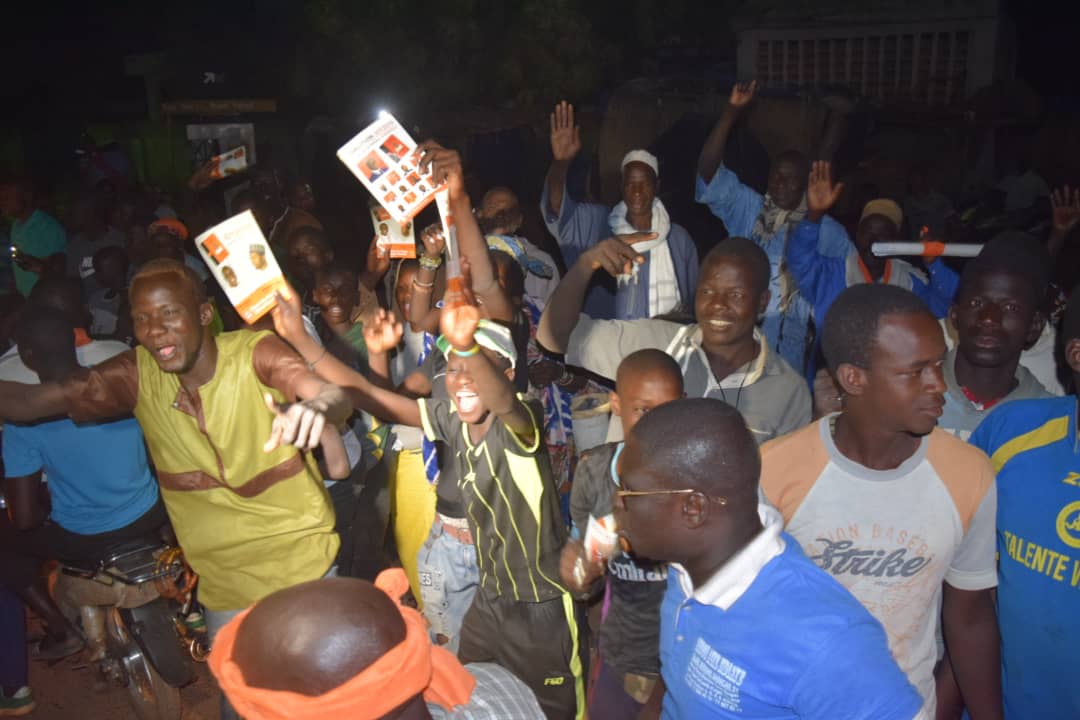 PHOTOS - Le passage de la caravane "Orange" d'Idrissa Seck à Kidira 