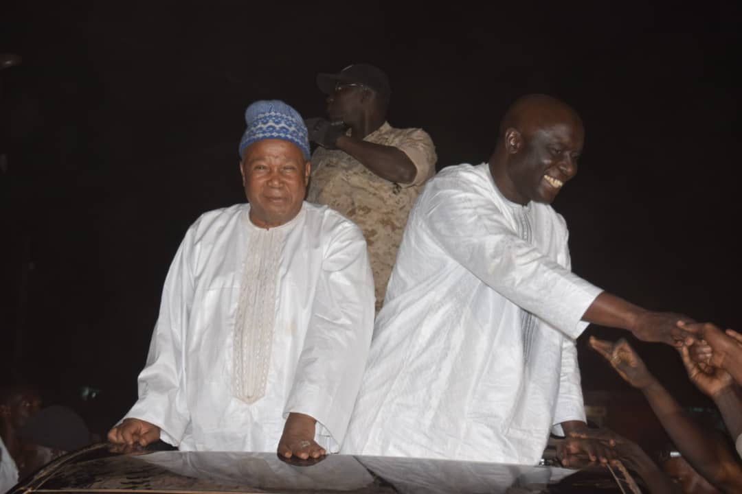 PHOTOS - Le passage de la caravane "Orange" d'Idrissa Seck à Kidira 