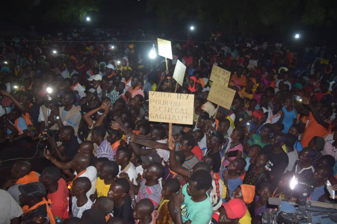 PHOTOS - Le passage de la caravane "Orange" d'Idrissa Seck à Kidira 
