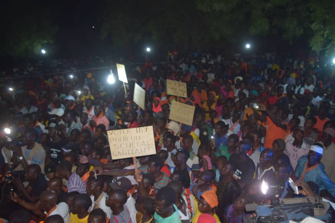 PHOTOS - Le passage de la caravane "Orange" d'Idrissa Seck à Kidira 