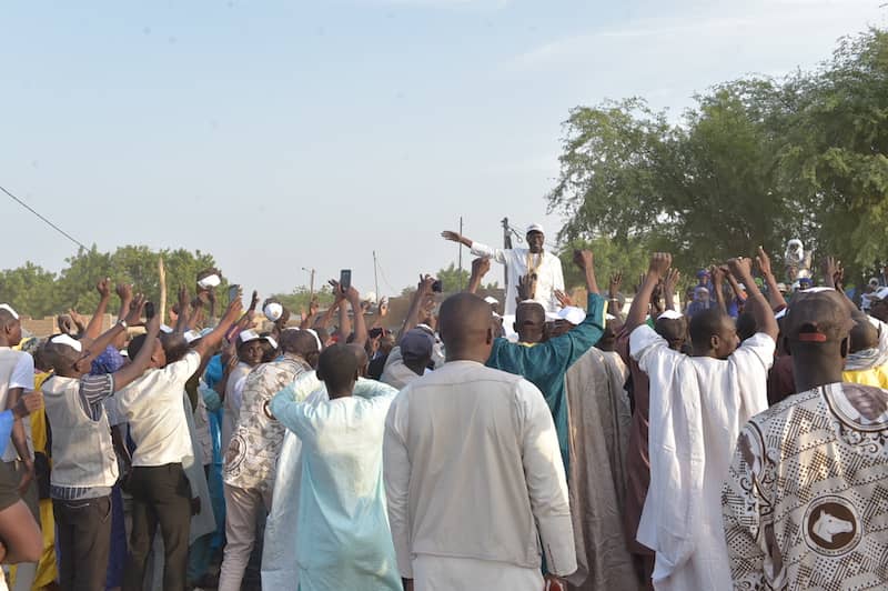 Photos : Tournée de Abdallah Dionne, coordonnateur du pole programme BBY dans le Djolof Photos : Tournée de Abdallah Dionne, coordonnateur du pole programme BBY dans le Djolof
