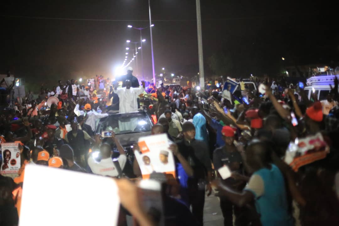 PHOTOS - Accueil triomphal de la caravane "Orange" d'Idrissa Seck à Touba et Darou Mouhty