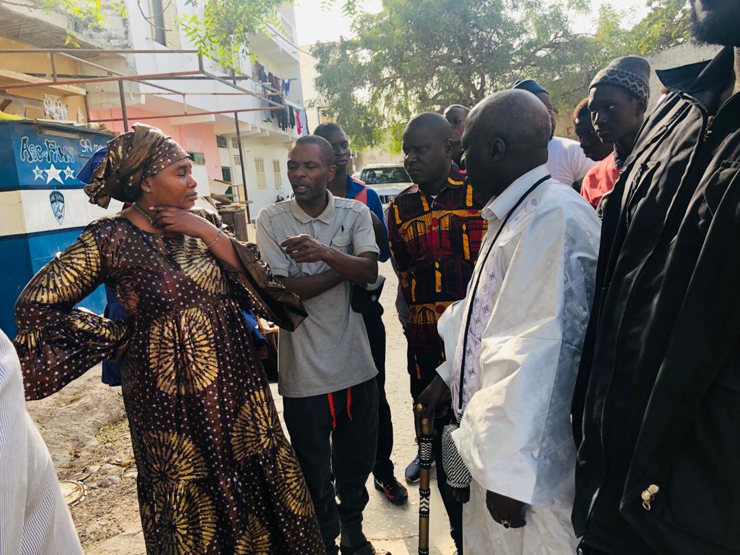 Proximité à Fann Hock avec yaye fatou Diouf fille de abdou goth diouf
