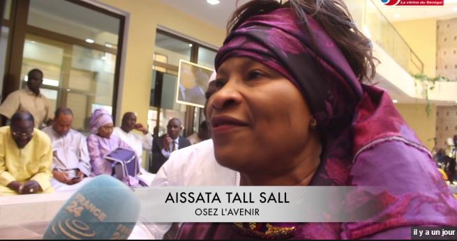 Ndioum: Aïssata Tall Sall tacle sévèrement Me Wade