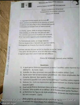 PHOTOS - Lycée Ahoune Sané de Bignona : Ces documents qui ont perdu l’administration