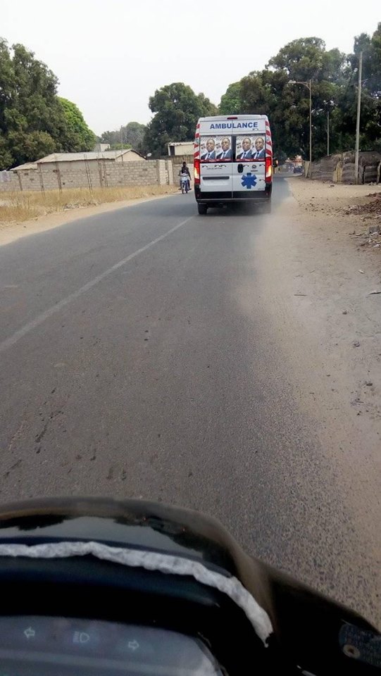 Arrêt sur image: Une ambulance utilisée pour la campagne électorale à Sédhiou, où sont les malades ?