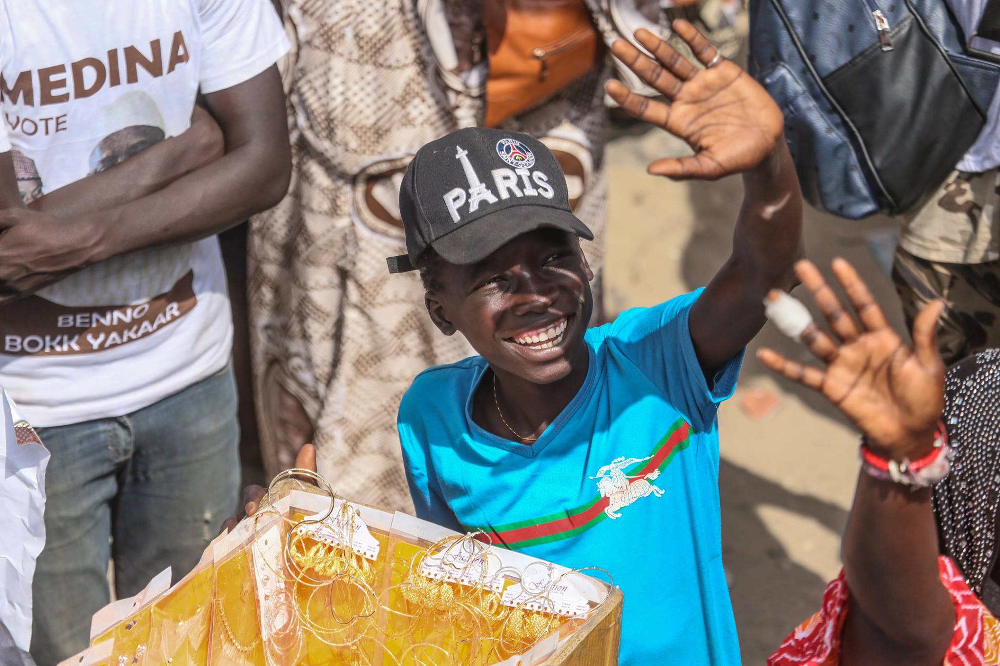 PHOTOS - L'incroyable mobilisation de Cheikh Bâ alias Messi pour la réélection de Macky Sall (Médina)