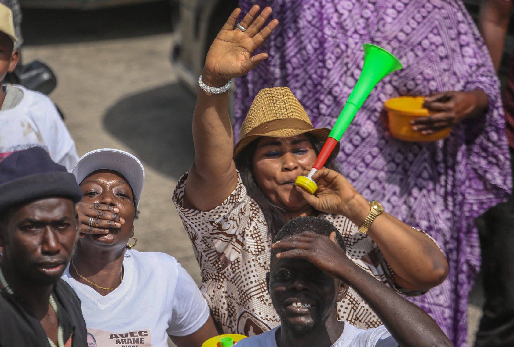 PHOTOS - L'incroyable mobilisation de Cheikh Bâ alias Messi pour la réélection de Macky Sall (Médina)