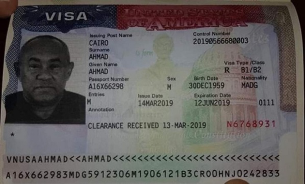 Apres l'humiliation, le président de la CAF obtient finalement son visa pour les États-Unis